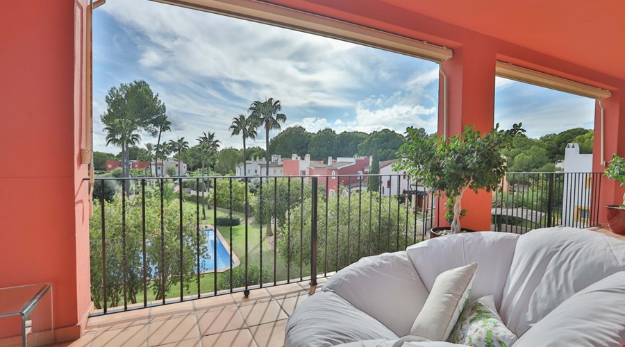 Elegant Apartment Frontline To The Golf Near To Port Adriano In Santa Ponsa
